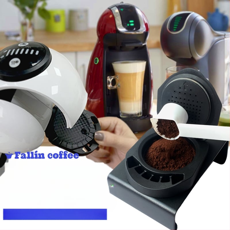 „Duoqu Kusi“ keitiklio miltelių kaiščių keitiklio ciklas vietoj kavos aparato kapsulės apvalkalo, maistiniu būdu užpildyti kavos milteliai