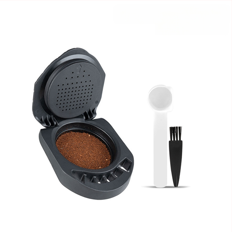 „Duoqu Kusi“ keitiklio miltelių kaiščių keitiklio ciklas vietoj kavos aparato kapsulės apvalkalo, maistiniu būdu užpildyti kavos milteliai