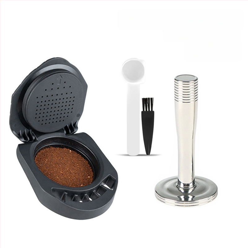 „Duoqu Kusi“ keitiklio miltelių kaiščių keitiklio ciklas vietoj kavos aparato kapsulės apvalkalo, maistiniu būdu užpildyti kavos milteliai