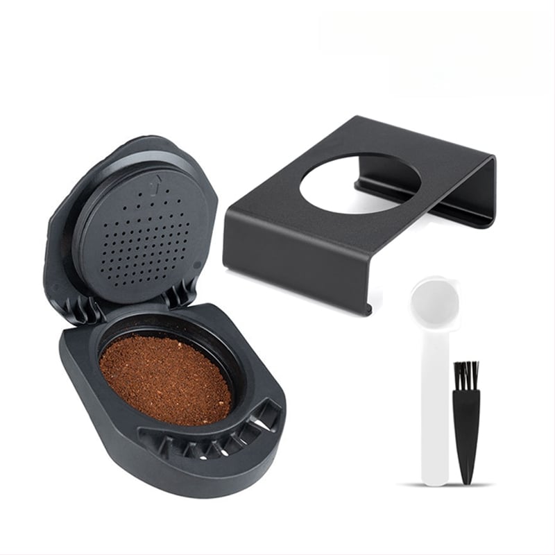 „Duoqu Kusi“ keitiklio miltelių kaiščių keitiklio ciklas vietoj kavos aparato kapsulės apvalkalo, maistiniu būdu užpildyti kavos milteliai