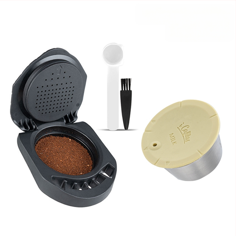 „Duoqu Kusi“ keitiklio miltelių kaiščių keitiklio ciklas vietoj kavos aparato kapsulės apvalkalo, maistiniu būdu užpildyti kavos milteliai