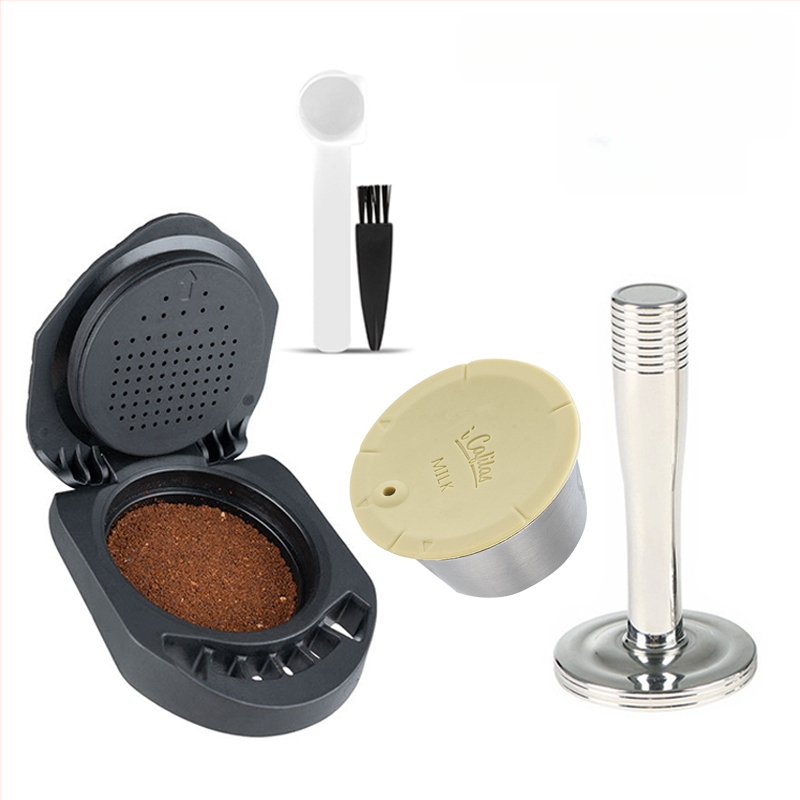 „Duoqu Kusi“ keitiklio miltelių kaiščių keitiklio ciklas vietoj kavos aparato kapsulės apvalkalo, maistiniu būdu užpildyti kavos milteliai