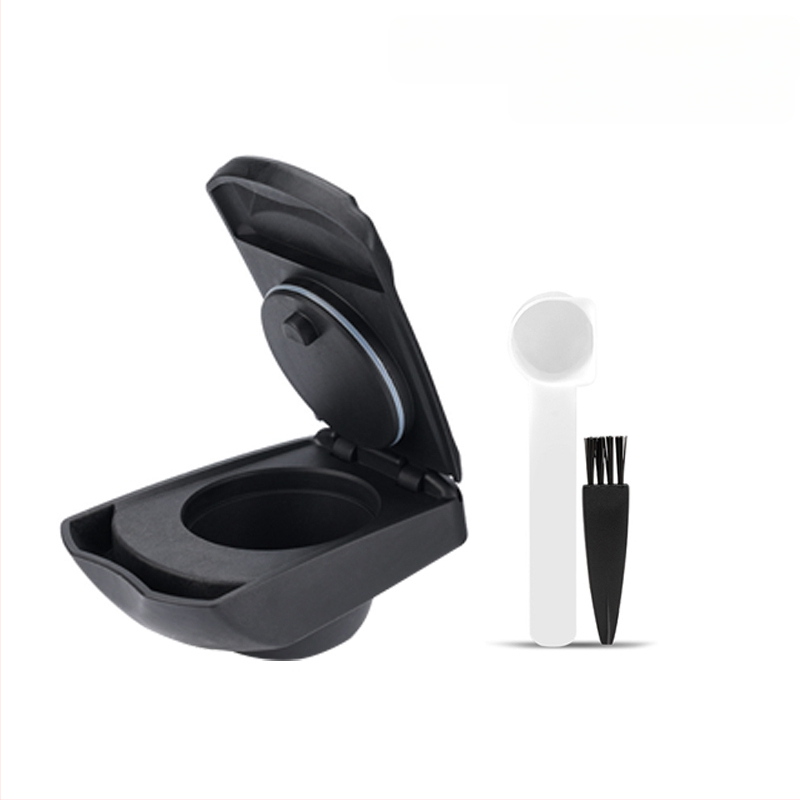 „Duoqu Kusi“ keitiklio miltelių kaiščių keitiklio ciklas vietoj kavos aparato kapsulės apvalkalo, maistiniu būdu užpildyti kavos milteliai