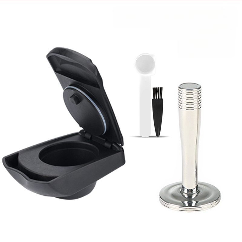 „Duoqu Kusi“ keitiklio miltelių kaiščių keitiklio ciklas vietoj kavos aparato kapsulės apvalkalo, maistiniu būdu užpildyti kavos milteliai