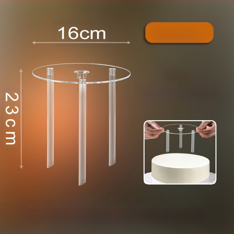 Tortų krūvos stovas, daugiasluoksnė krūvos tarpinė, 4 colių, 6 colių, 8 colių, 10 colių, permatomas atraminis rėmas, netinkamai suderintas, pakabinamas