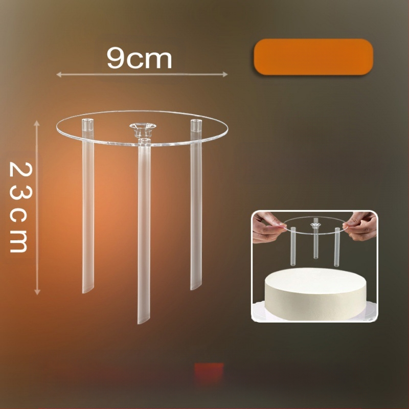 Tortų krūvos stovas, daugiasluoksnė krūvos tarpinė, 4 colių, 6 colių, 8 colių, 10 colių, permatomas atraminis rėmas, netinkamai suderintas, pakabinamas