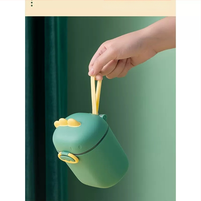 Kutija za mlijeko u prahu za bebe, prijenosna, slatka kutija za rižin prah velikog kapaciteta, višenamjenska zatvorena posuda za pohranu