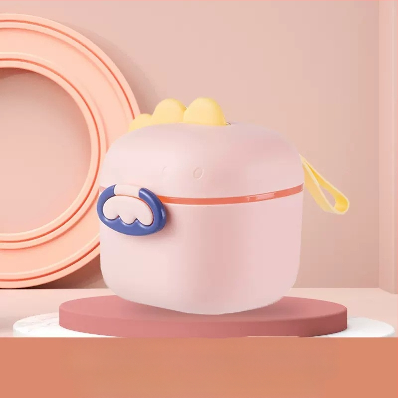 Kutija za mlijeko u prahu za bebe, prijenosna, slatka kutija za rižin prah velikog kapaciteta, višenamjenska zatvorena posuda za pohranu