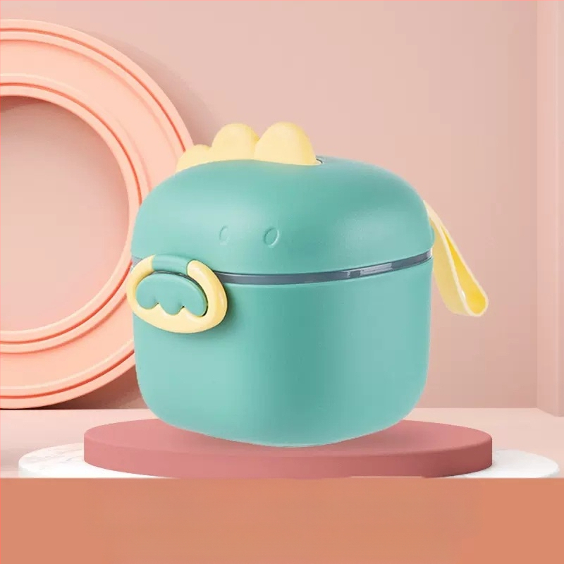 Kutija za mlijeko u prahu za bebe, prijenosna, slatka kutija za rižin prah velikog kapaciteta, višenamjenska zatvorena posuda za pohranu