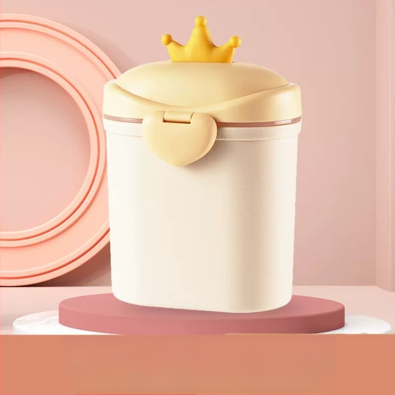 Kutija za mlijeko u prahu za bebe, prijenosna, slatka kutija za rižin prah velikog kapaciteta, višenamjenska zatvorena posuda za pohranu