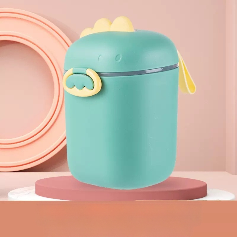 Kutija za mlijeko u prahu za bebe, prijenosna, slatka kutija za rižin prah velikog kapaciteta, višenamjenska zatvorena posuda za pohranu