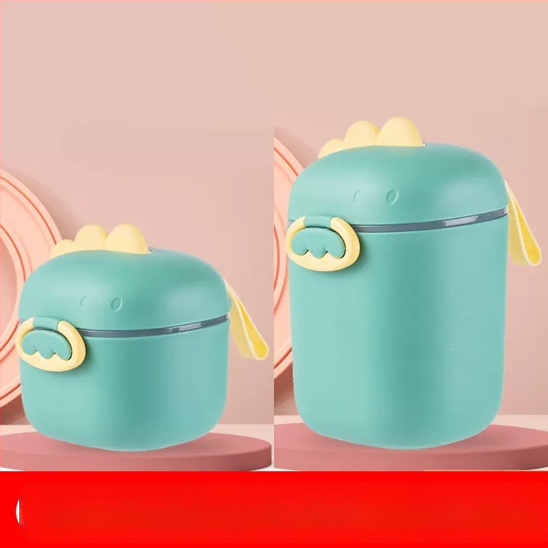 Kutija za mlijeko u prahu za bebe, prijenosna, slatka kutija za rižin prah velikog kapaciteta, višenamjenska zatvorena posuda za pohranu