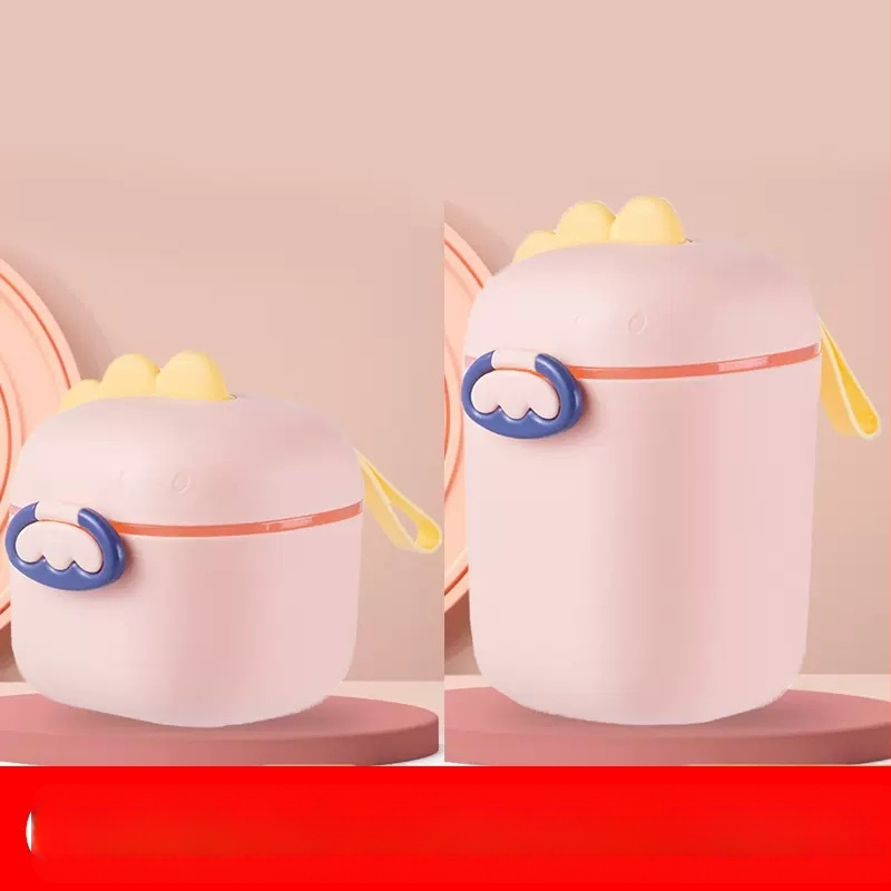 Kutija za mlijeko u prahu za bebe, prijenosna, slatka kutija za rižin prah velikog kapaciteta, višenamjenska zatvorena posuda za pohranu