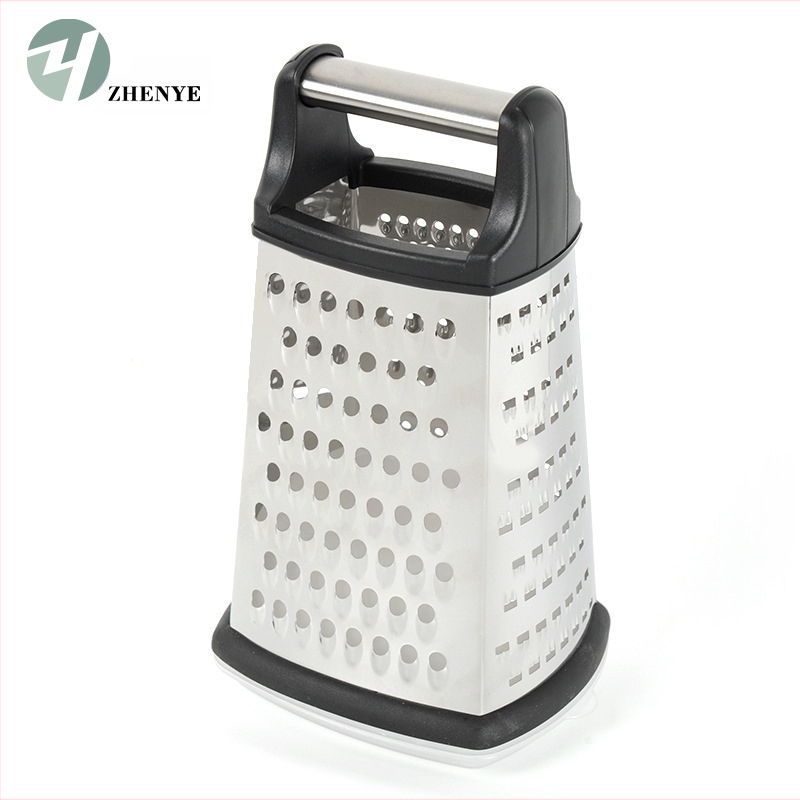 4 pusių nerūdijančio plieno parmezano sūrio, sūrio, daržovių tarka, sūrio tarka, imbierinė tarka, sūrio tarka