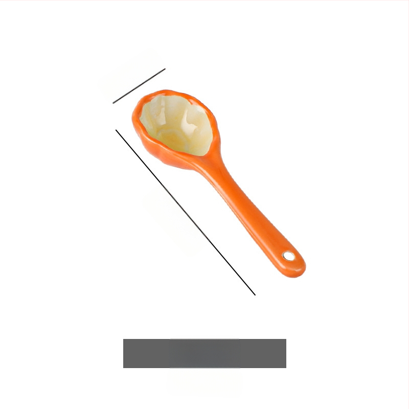 Radoša keramikas ķirbju krūze ar svētku brokastu auzu pārslu piena krūzi ar vāku un karoti, krusteniska Ziemassvētku krūze