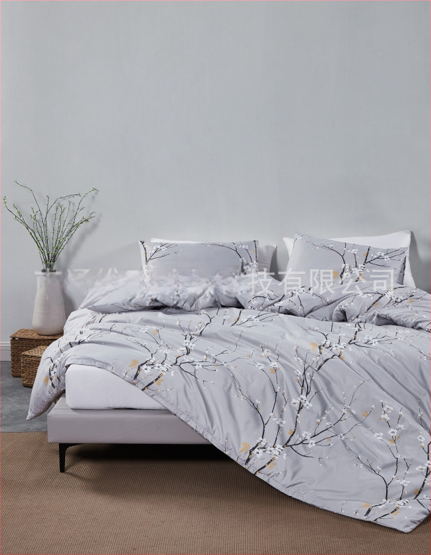 „Weiou“ tarpvalstybinis namų tekstilės „Amazon“, „eBay“ gamintojai tiekia antklodžių užvalkalų, pagalvių užvalkalų spausdinimo trijų dalių komplektą.