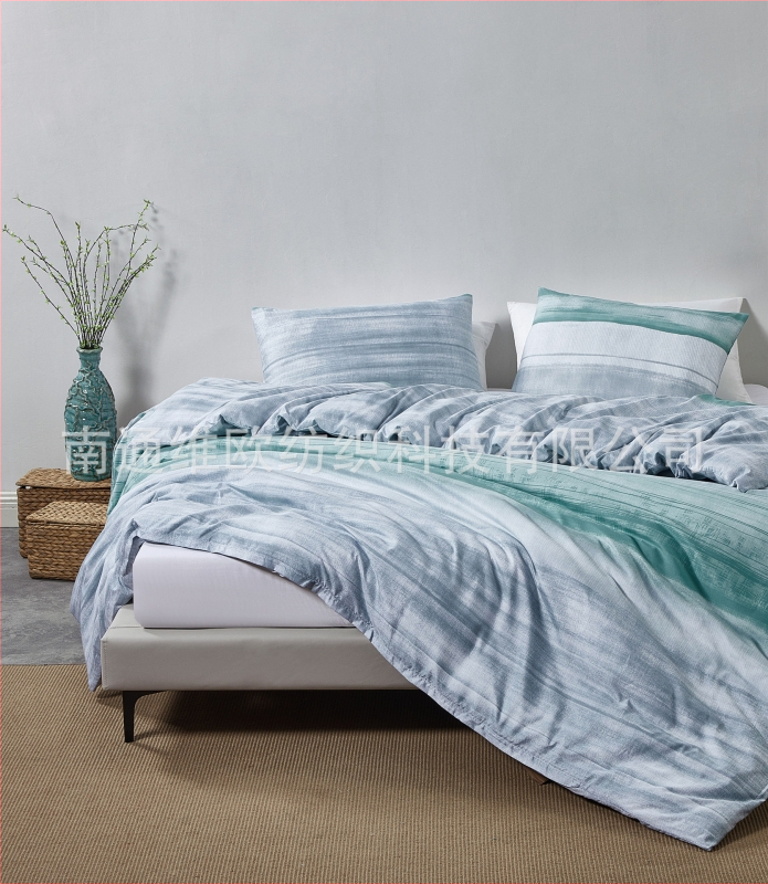 „Weiou“ tarpvalstybinis namų tekstilės „Amazon“, „eBay“ gamintojai tiekia antklodžių užvalkalų, pagalvių užvalkalų spausdinimo trijų dalių komplektą.