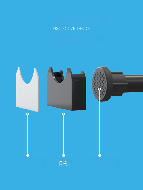 Teleskopinis strypas be gręžimo. Nereikia montuoti drabužių strypo, spintos atramos strypo, miegamojo lango užuolaidų strypo, dušo užuolaidų strypo, durų užuolaidų, spintos atramos strypo.