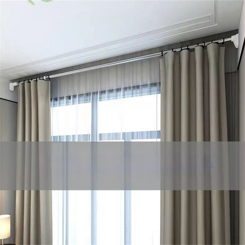 Teleskopinis strypas be gręžimo. Nereikia montuoti drabužių strypo, spintos atramos strypo, miegamojo lango užuolaidų strypo, dušo užuolaidų strypo, durų užuolaidų, spintos atramos strypo.