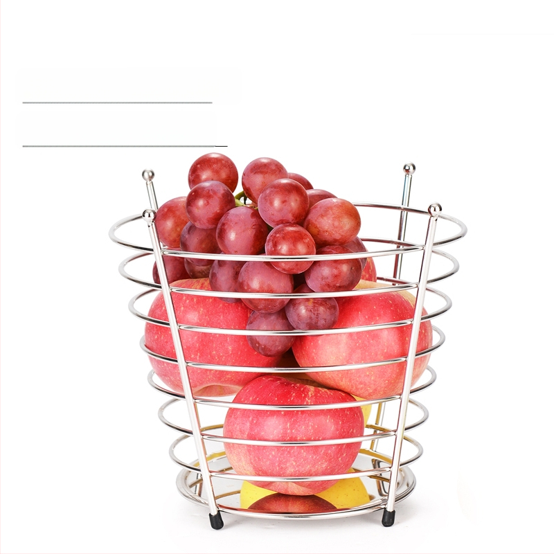 Кошница с плодове на едро, креативна всекидневна, европейски стил, домакинска масичка за кафе, трислойна стойка за закуски, популярна в интернет, голяма многослойна за съхранение