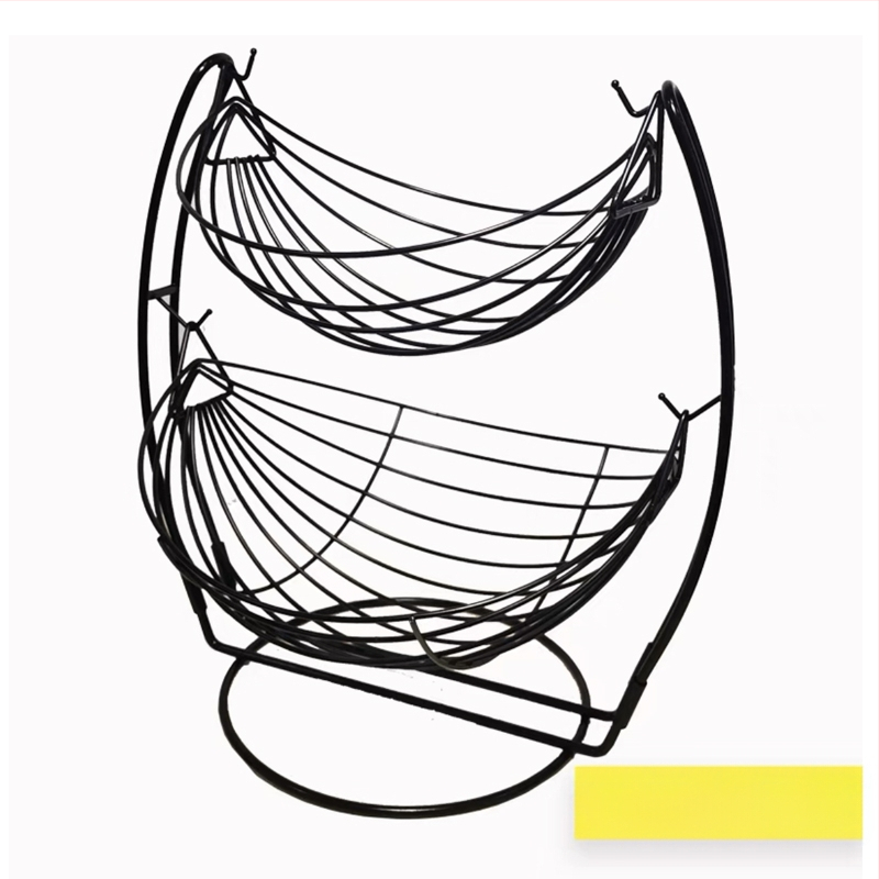 Кошница с плодове на едро, креативна всекидневна, европейски стил, домакинска масичка за кафе, трислойна стойка за закуски, популярна в интернет, голяма многослойна за съхранение
