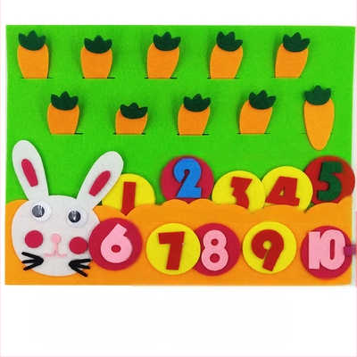 Παιχνίδια Γωνίας για Χώρο Δραστηριοτήτων Νηπιαγωγείου Σπιτικά Ψηφιακά Εκπαιδευτικά Παιχνίδια Βοηθήματα Διδασκαλίας Μη Υφαντό Τσόχα Χειροποίητα Υλικά