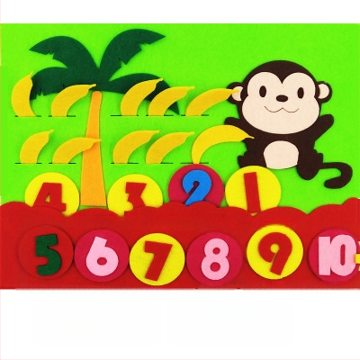 Παιχνίδια Γωνίας για Χώρο Δραστηριοτήτων Νηπιαγωγείου Σπιτικά Ψηφιακά Εκπαιδευτικά Παιχνίδια Βοηθήματα Διδασκαλίας Μη Υφαντό Τσόχα Χειροποίητα Υλικά