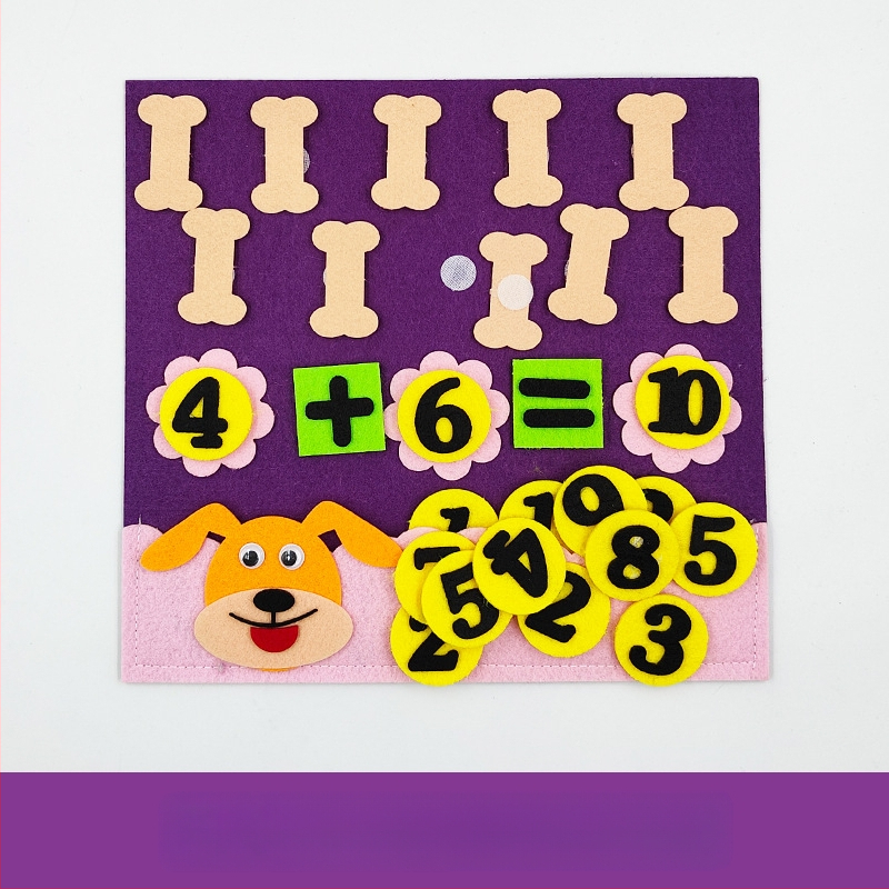 Παιχνίδια Γωνίας για Χώρο Δραστηριοτήτων Νηπιαγωγείου Σπιτικά Ψηφιακά Εκπαιδευτικά Παιχνίδια Βοηθήματα Διδασκαλίας Μη Υφαντό Τσόχα Χειροποίητα Υλικά