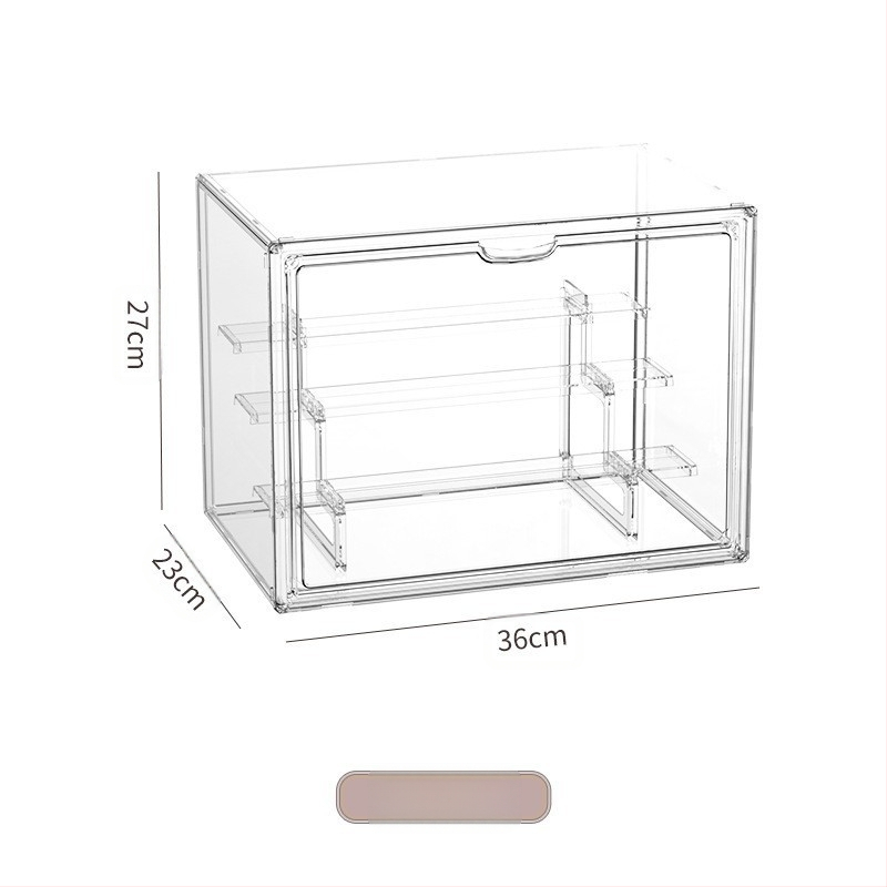 Vakdobozos tároló állvány Bubble Mate babakiállító doboz Átlátszó porálló hintaszekrény Lego kézi tárolódoboz