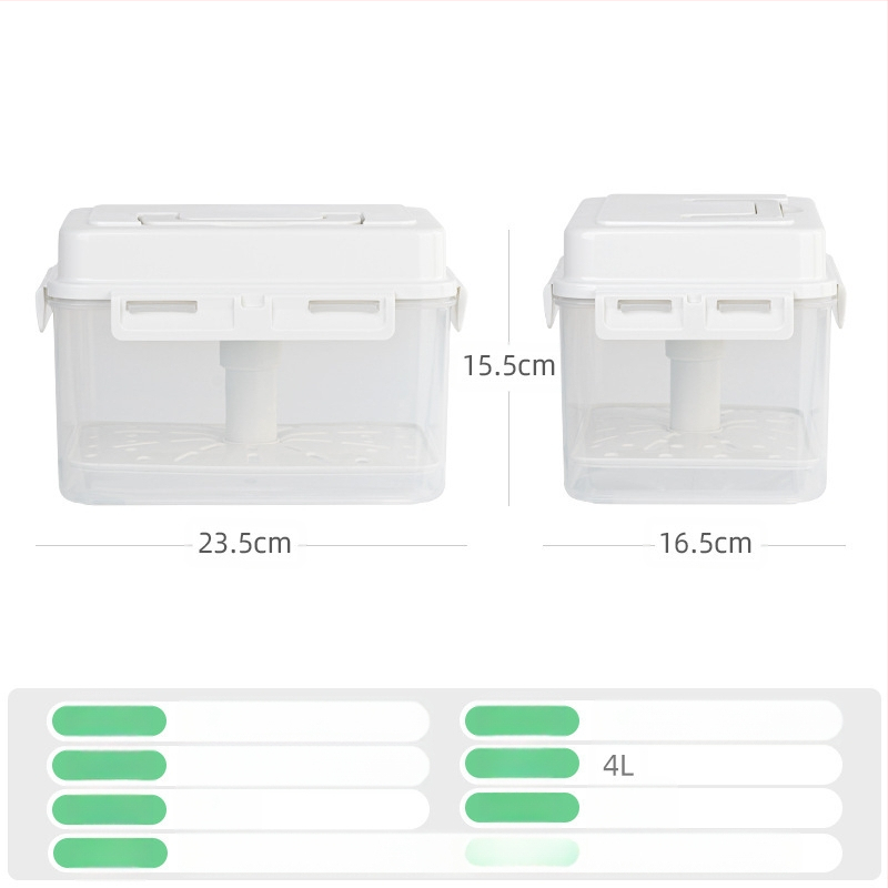 Lõuna-Korea hapukurgipurk hapukurgipurk läbipaistev hapukurgipurk säilitushapukurgipurk hapukurgipurk sisemise kaanega presstihendiga purk