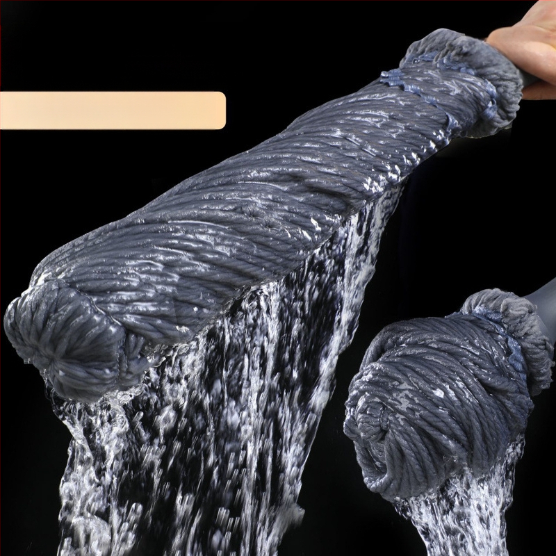 Rankomis veržiama vandens šluostė, senamadiška buitinė tingiai besisukanti grindų šluostė, itin sugerianti, be rankų, valo, sausai ir šlapiai, dvejopo naudojimo