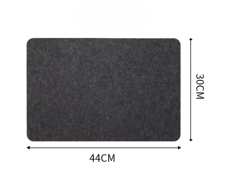 Oro keptuvės veltinio kilimėlis, virtuvės stalviršio karščiui atsparus kilimėlis, stalviršio silikoninis neslystantis apsauginis kilimėlis, kavos aparato kilimėlis