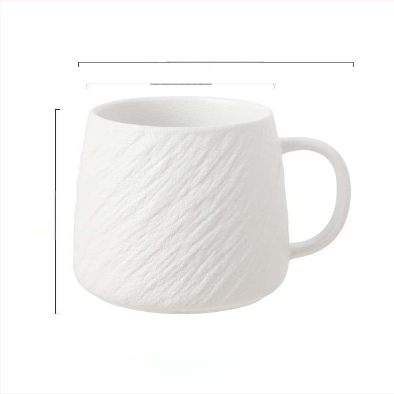 Paprastas keraminis puodelis, vandens puodelis, pusryčių puodelis, kavos ir pieno puodelis, didelės talpos puodelis, vertingas mergaičių bendrabučio puodelis