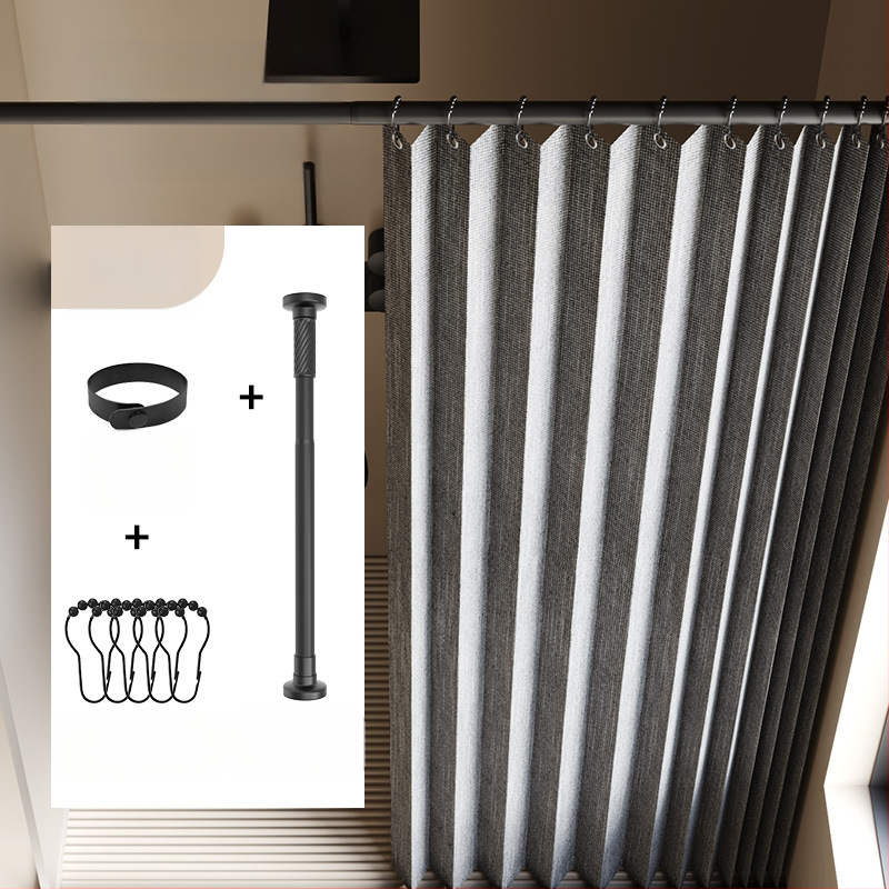 Összecsukható zuhanyfüggöny fürdőszobai vízálló, penészálló, nedves és száraz elválasztó függöny fürdőszobai függöny szövet függöny, csúcskategóriás zuhanyfüggöny