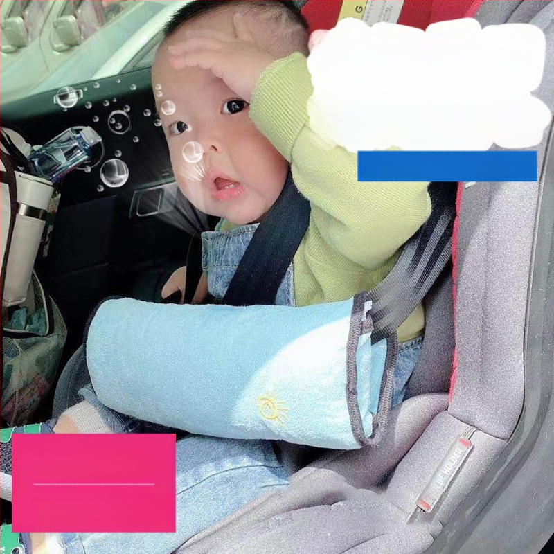 Auto turvavöö õlapadja kaitsekate, pehmest lapse turvaregulaatorist, multifilmiauto pingutusvastane kaelaümbris