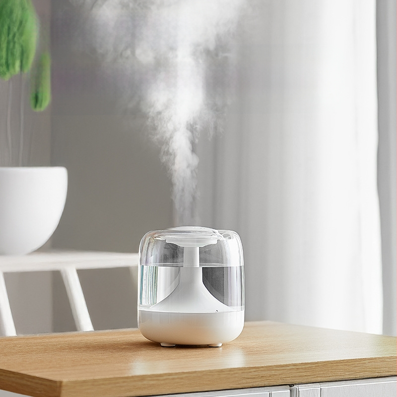 Határokon átnyúló gyártó színes párásító hálószoba kis asztali csendes kollégiumi levegő légkör könnyű hidratáló aromaterápiás gép