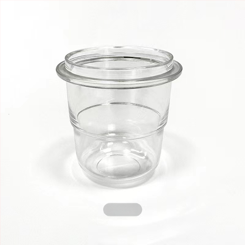 Itališko kavos aparato miltelių jungtis, vizualiai miltelių puodelis, plastikinis miltelių jungtis, apsaugantis nuo musių, 58 mm kavos pupelių svėrimo puodelis