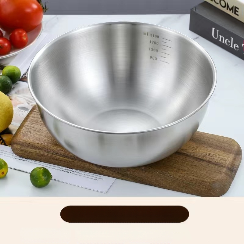 Korea stiilis roostevabast terasest kiirnuudlikauss, salatikauss, kuldne külmnuudlikauss, bibimbap-kauss, pähklipulbrikauss restorani jaoks