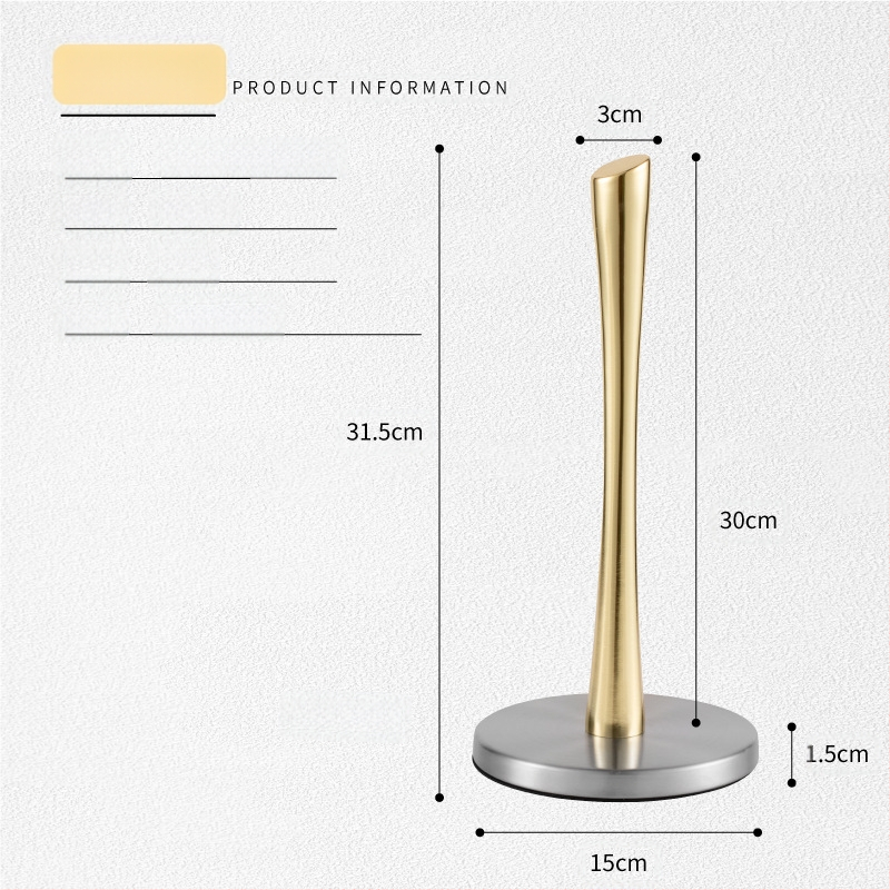 Nerūdijančio plieno virtuvinių rankšluosčių laikiklis, vertikalus popierinių rankšluosčių laikiklis, ritininio popieriaus laikiklis, maistinės plėvelės laikiklis, popierinių rankšluosčių laikymo lentynėlė, daugiafunkcis