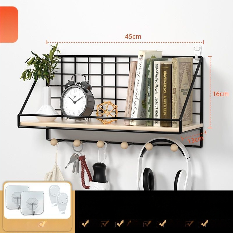 Skylių neturintis sieninis lovos lentynos bendrabučio sieninis pakabinamas krepšelių laikymo stovas, didmeninė prekyba