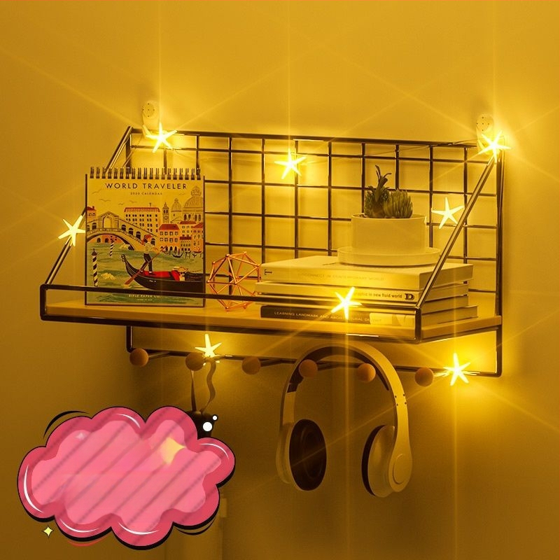 Skylių neturintis sieninis lovos lentynos bendrabučio sieninis pakabinamas krepšelių laikymo stovas, didmeninė prekyba