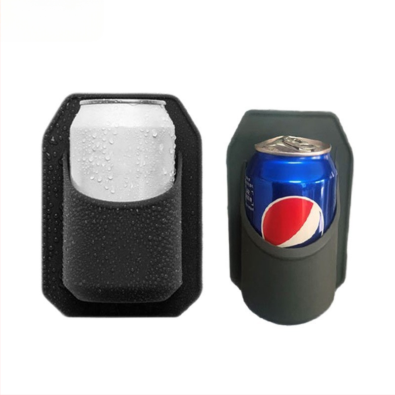 Tarpvalstybinis naujas vonios kambario dušo alaus stovas vientisas skardinių laikymo stovas gėrimų kolos lipdukas vandeniui atsparus silikoninis skylėtas