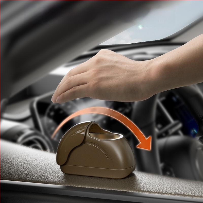 Nauja automobilio peleninė, automobilio peleninė, metalinis įdėklas, vieno paspaudimo dangtelio dangtelis, minkšta, lengva automobilio peleninė