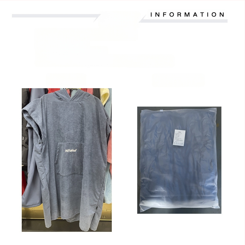 „Hiturbo“ greitai džiūstantis persirengimo apsiaustas, paplūdimio chalatas, nardymas, banglenčių sportas, šiltas apsiaustas, sugeriantis vandenį, greitai džiūstantis, atsparus vėjui ir saulei.