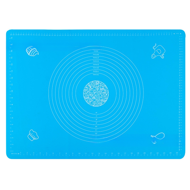 Paksendatud silikoonmatt, toidukvaliteediga sõtkumismatt, suur majapidamisköök ja -matt, pinnamatt, silikoonist ja paneelist lõikelaud