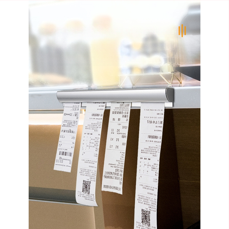 Малка щипка за билети, задна част, кухненски списък с карти за вкъщи, вложка за ресторант, държач за билети от алуминиева сплав, единична щипка за кухня, единична щипка