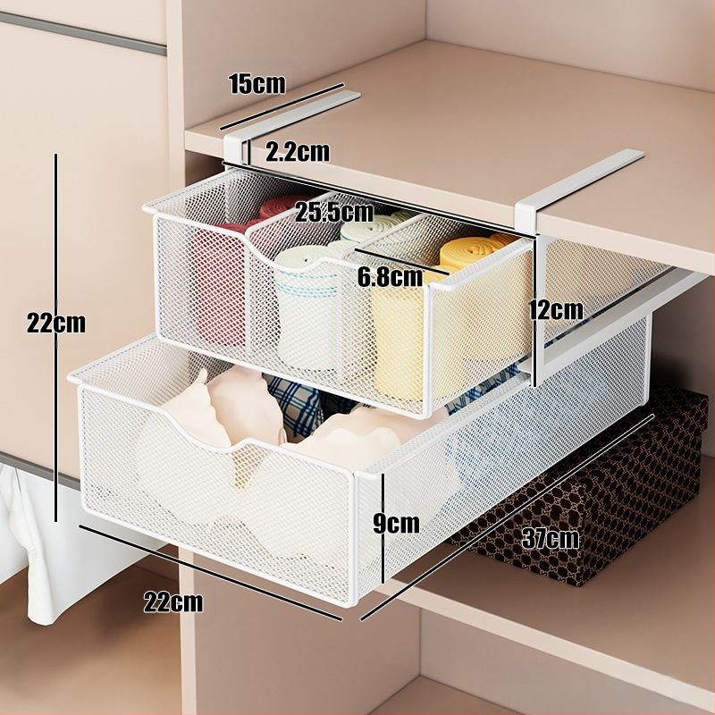 Stalčius Apatiniai Apatinių drabužių laikymo dėžė Pakabinamos Dvigubos pakabinamos kojinės Apdailos artefaktas Padalinta spinta Rūšiavimas Bendrabutis