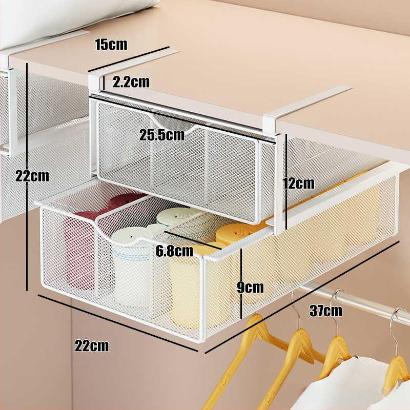 Stalčius Apatiniai Apatinių drabužių laikymo dėžė Pakabinamos Dvigubos pakabinamos kojinės Apdailos artefaktas Padalinta spinta Rūšiavimas Bendrabutis