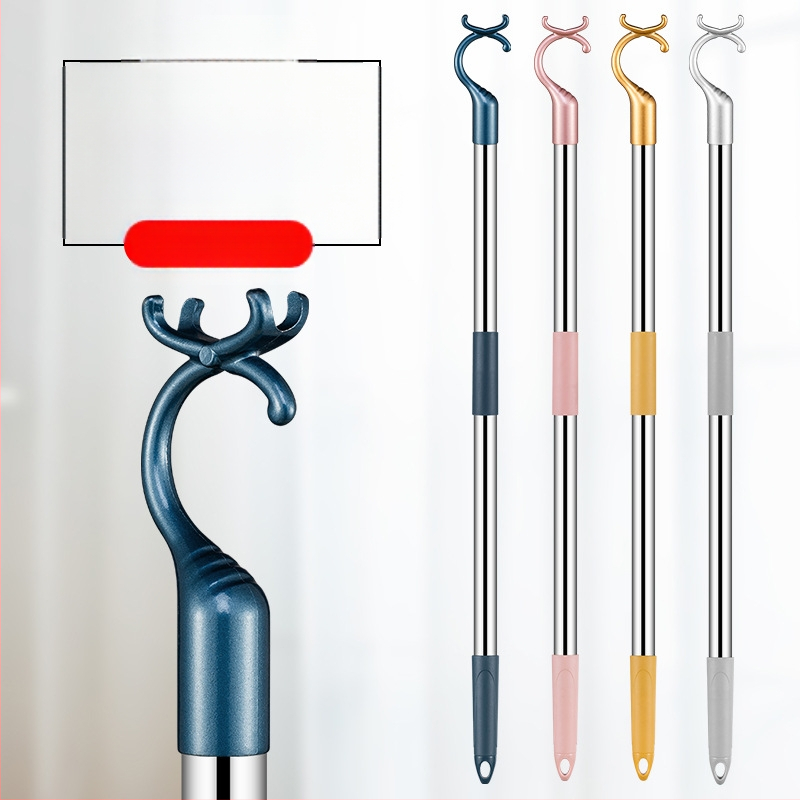 Rõdu roostevabast terasest riidekahvel sissetõmmatav riidevarras paksendatud paksendatud riidekahvel riidevarras pikendatud riidevarras hulgimüük