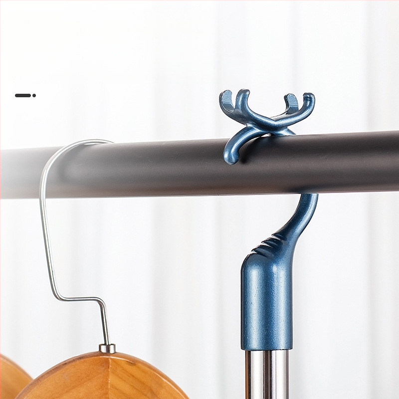 Rõdu roostevabast terasest riidekahvel sissetõmmatav riidevarras paksendatud paksendatud riidekahvel riidevarras pikendatud riidevarras hulgimüük